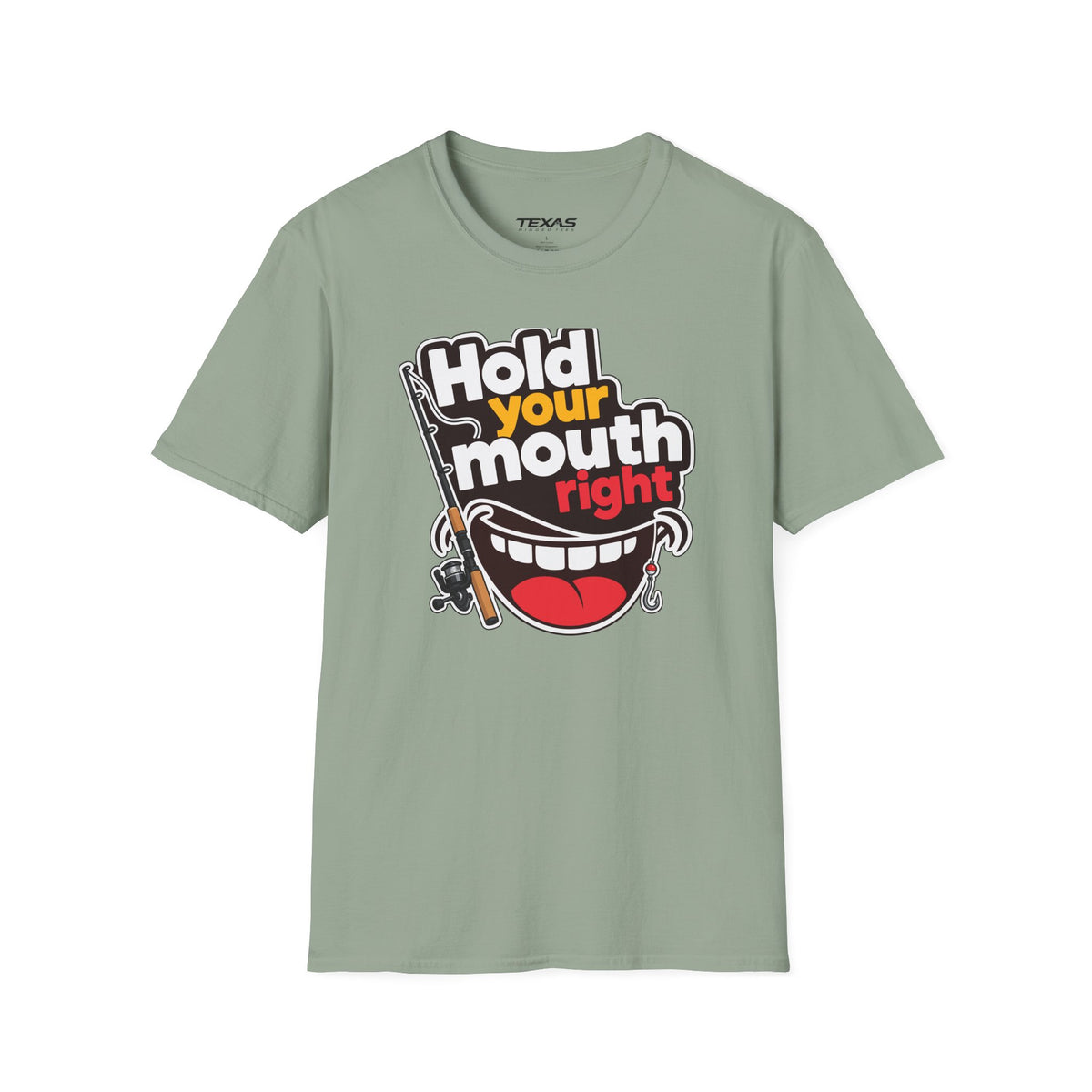 Hold Your Mouth Right — Unisex Cotton Tee
