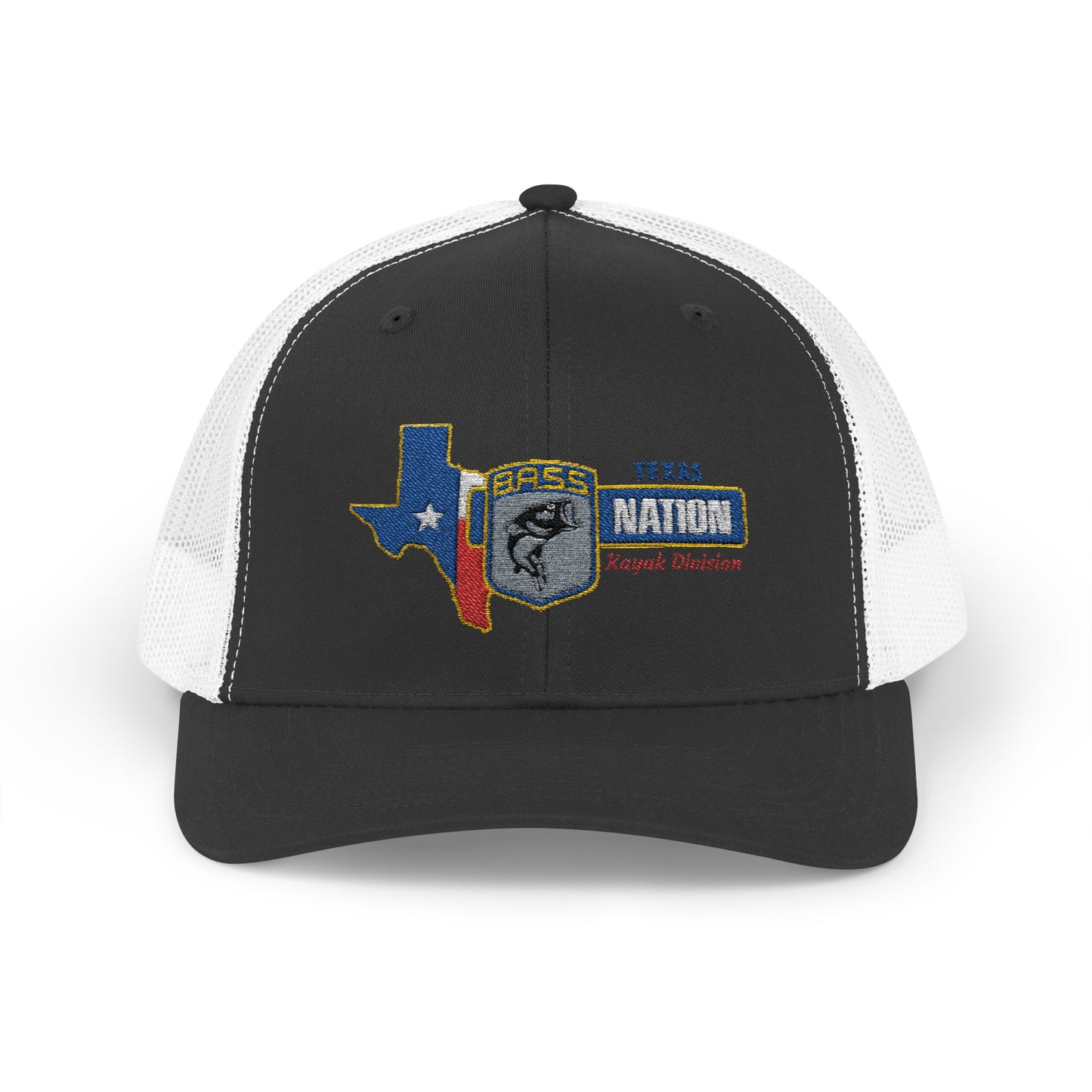 Texas BASS Nation (Kayak Division) — Embroidered Baseball Cap