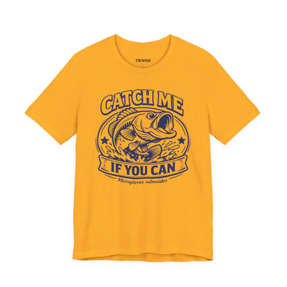 Catch Me If You Can — Unisex Cotton Tee