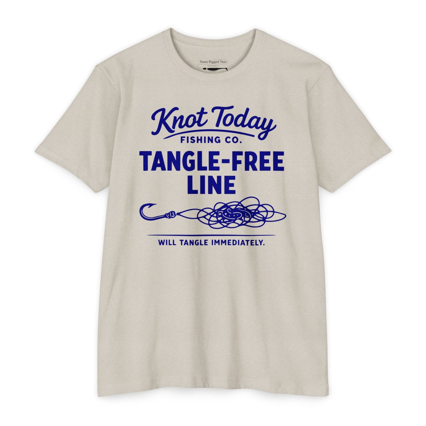 Knot Today Fishing Co. — Unisex Cotton-Poly Blend T-Shirt