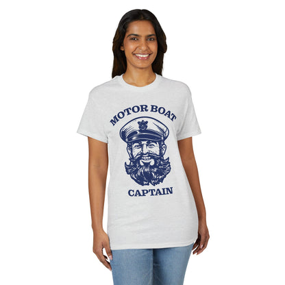 Motor Boat Captain — Unisex DryBlend® T-Shirt