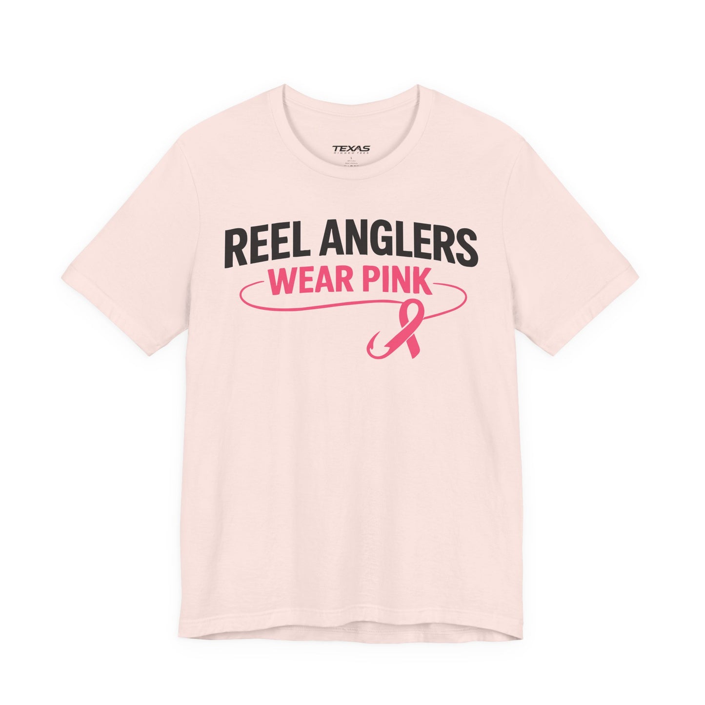 Reel Anglers Wear Pink — Unisex Cotton Tee