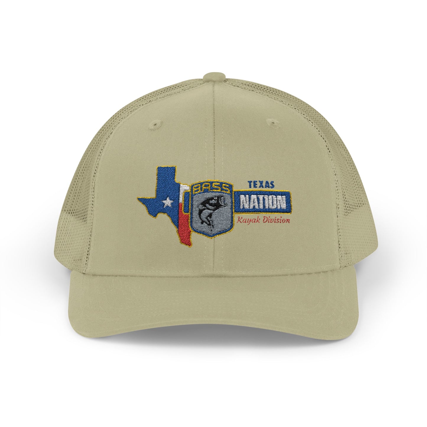 Texas BASS Nation (Kayak Division) — Embroidered Baseball Cap