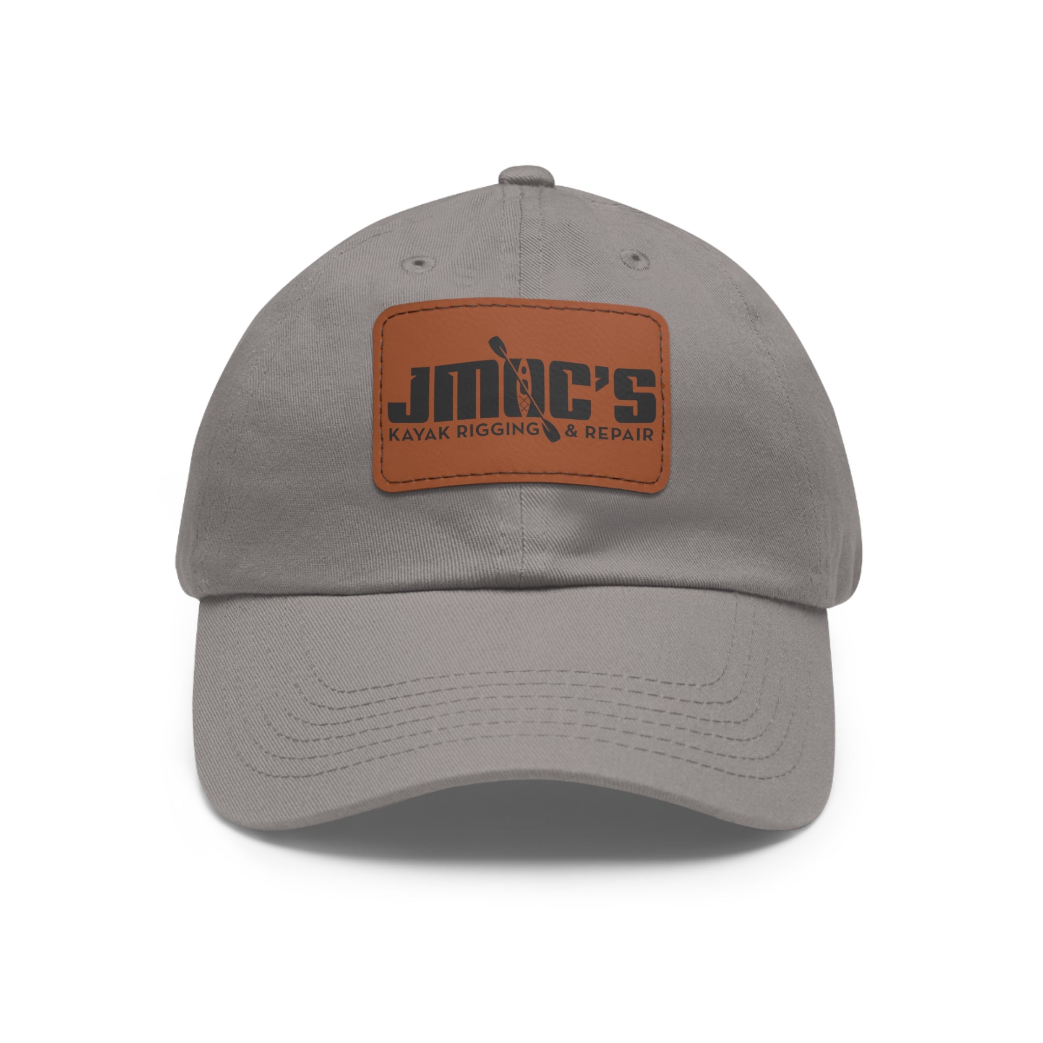 JMOC's Baseball Cap with Leather Patch (Rectangle)