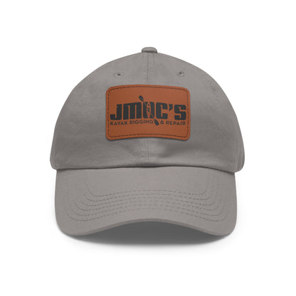 JMOC's Baseball Cap with Leather Patch (Rectangle)