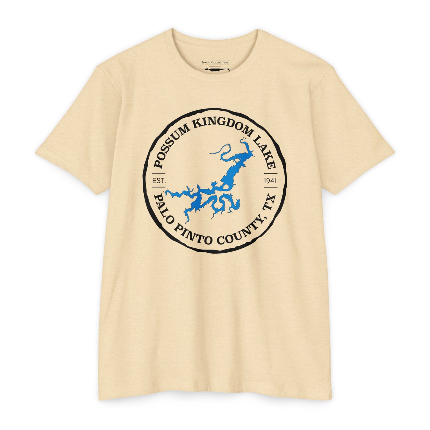 Possum Kingdom Lake — Unisex Cotton-Poly Blend T-Shirt