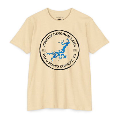 Possum Kingdom Lake — Unisex Cotton-Poly Blend T-Shirt