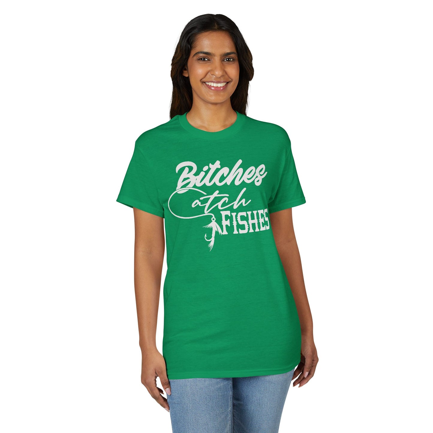 Bitches Catch Fishes — Unisex DryBlend® T-Shirt