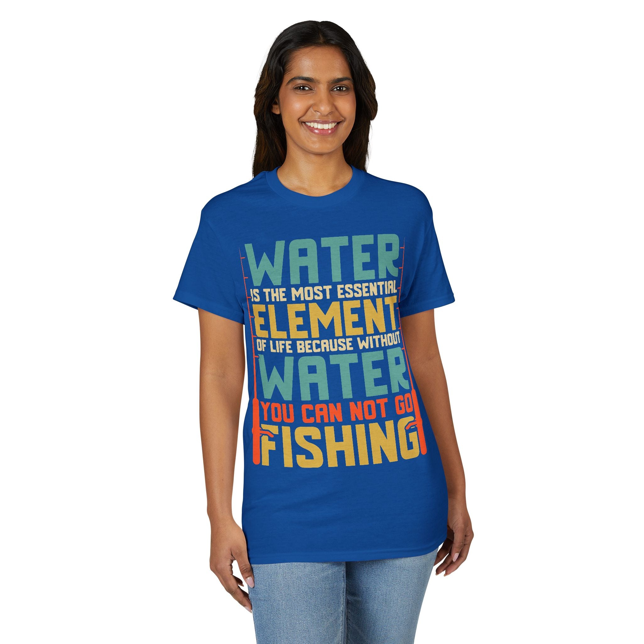 Water Is the Most Essential Element of Life — Unisex DryBlend® T-Shirt