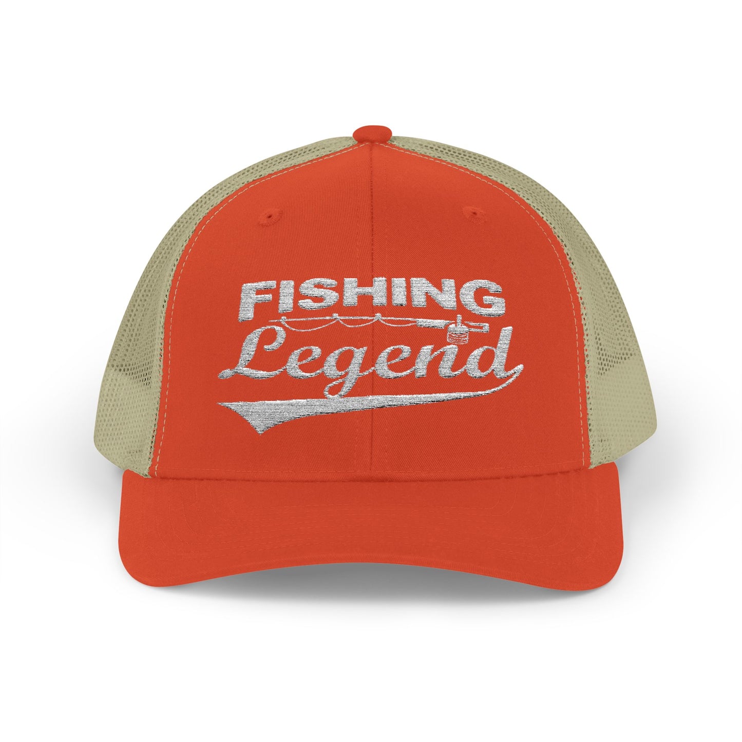 Fishing Legend — Embroidered Baseball Cap