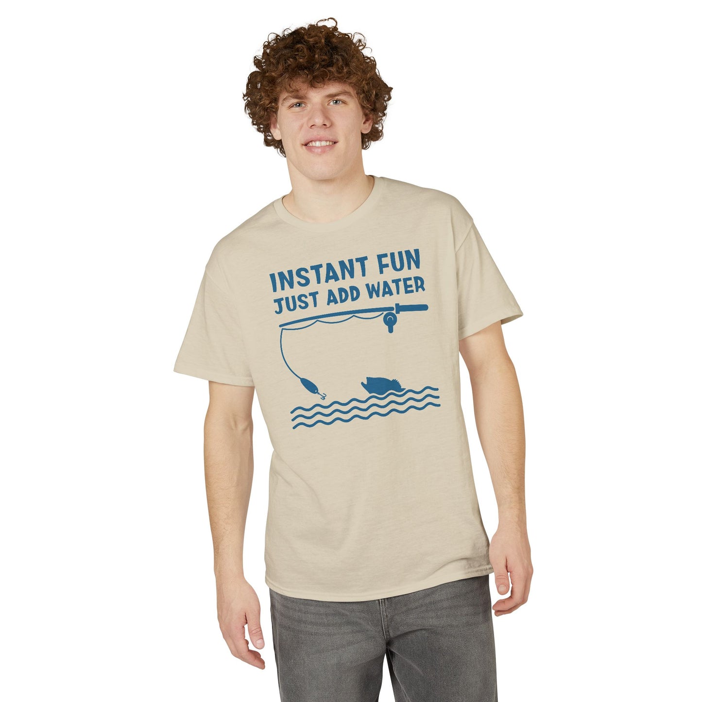Instant Fun, Just Add Water — Unisex DryBlend® T-Shirt