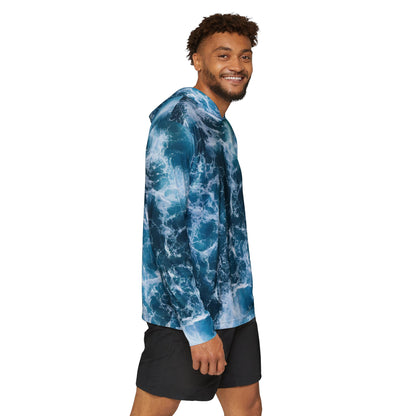 Rough Water — Unisex Fishing Pullover Hoodie (SPF 50+)