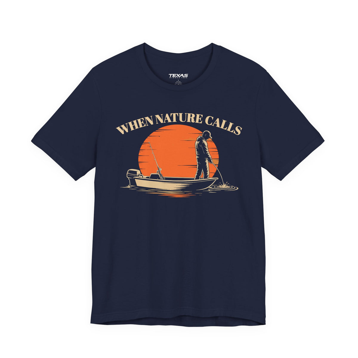 When Nature Calls — Unisex Cotton Tee