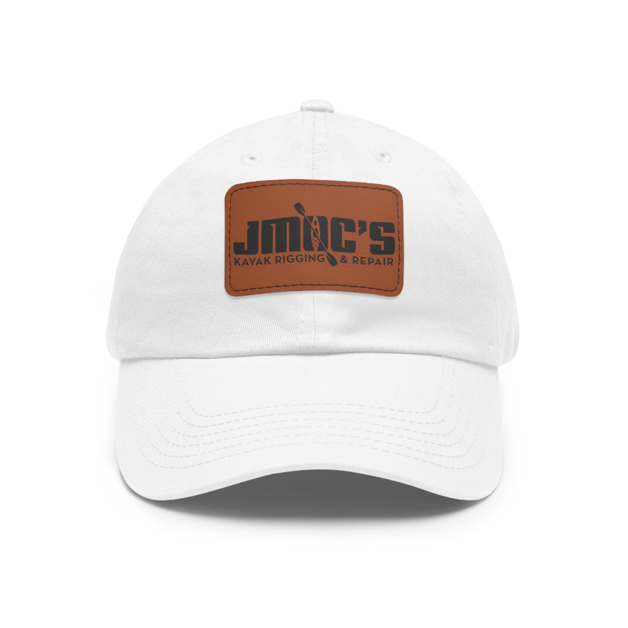 JMOC's Baseball Cap with Leather Patch (Rectangle)