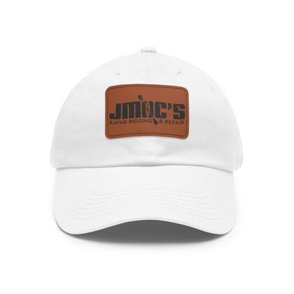 JMOC's Baseball Cap with Leather Patch (Rectangle)