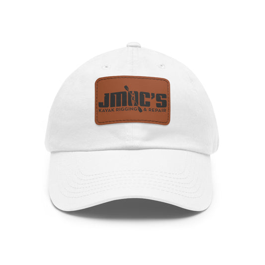 JMOC's Baseball Cap with Leather Patch (Rectangle)
