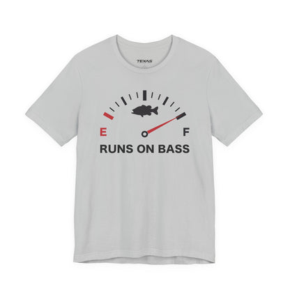 Runs on Bass — Unisex Cotton Tee
