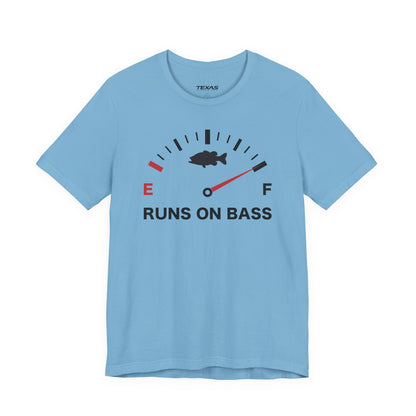 Runs on Bass — Unisex Cotton Tee