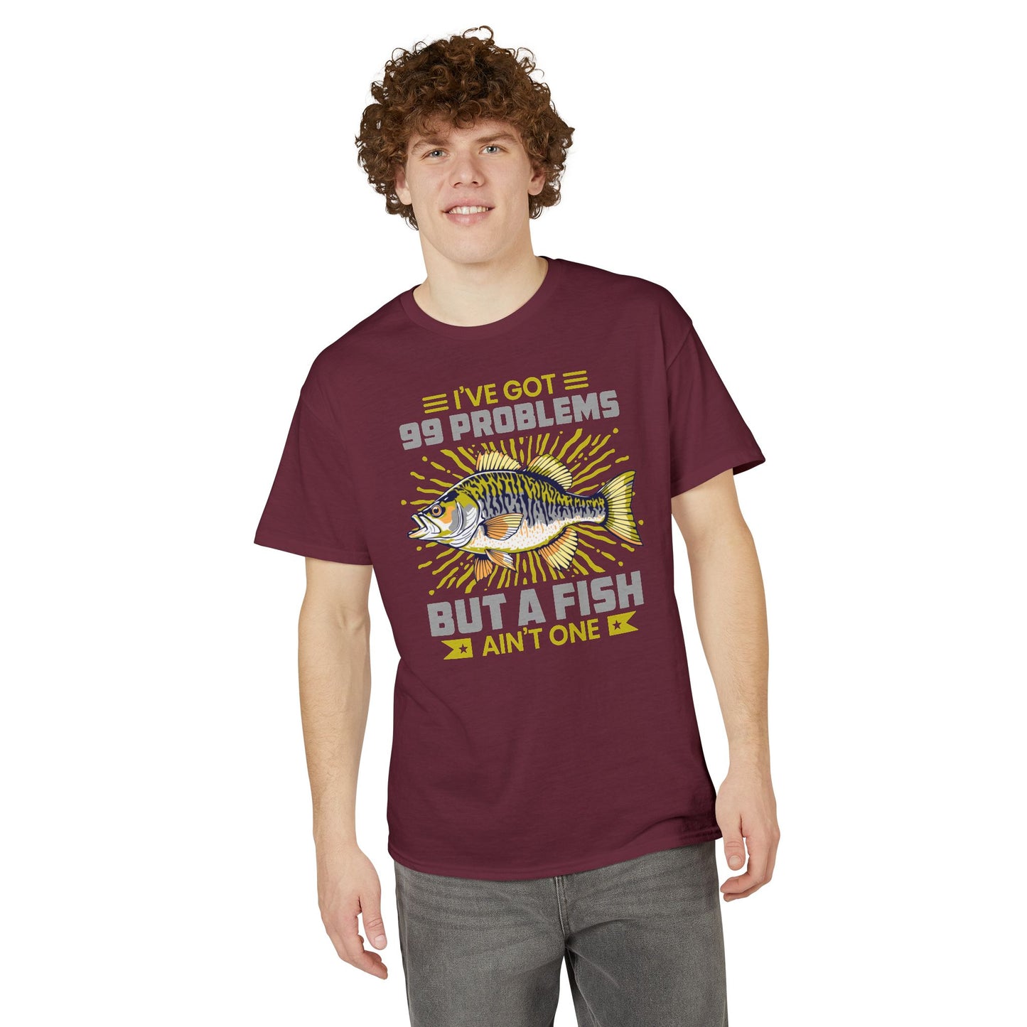 I’ve Got 99 Problems But a Fish Ain’t One — Unisex DryBlend® T-Shirt