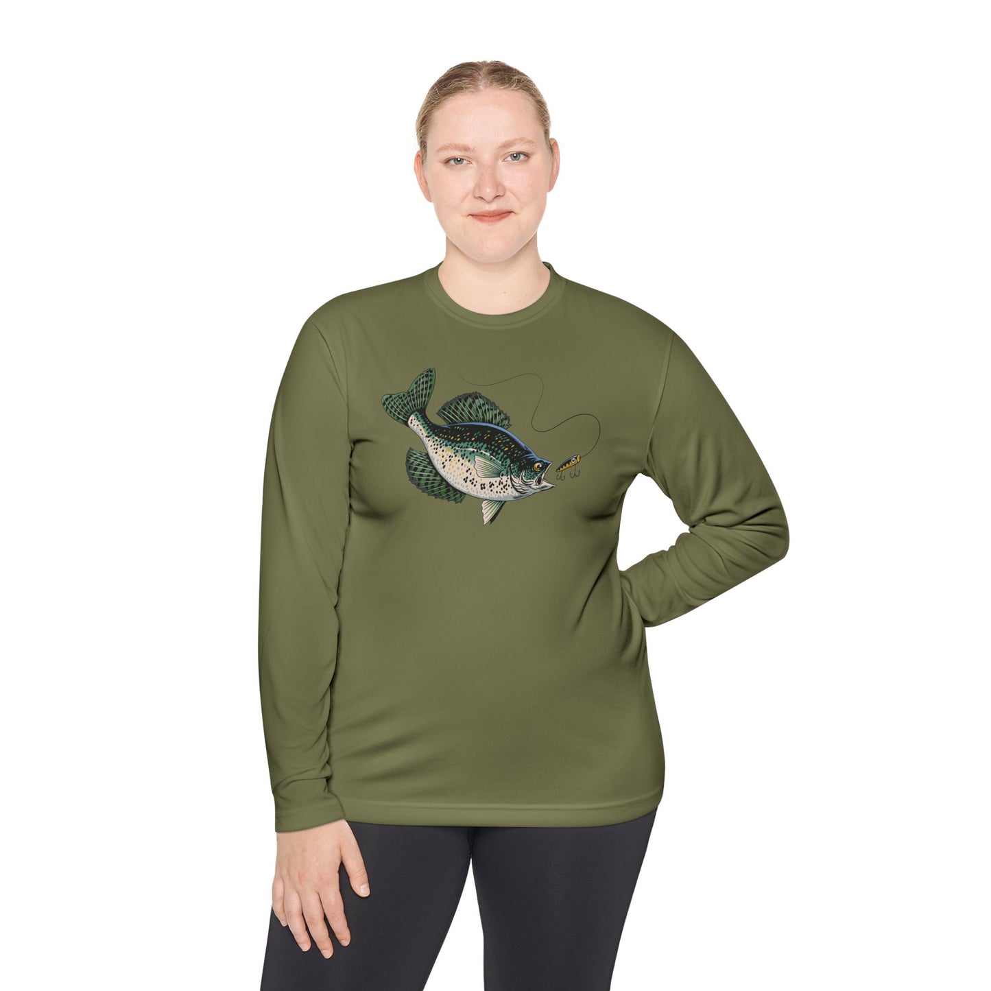 Crappie — Unisex Long Sleeve T-Shirt