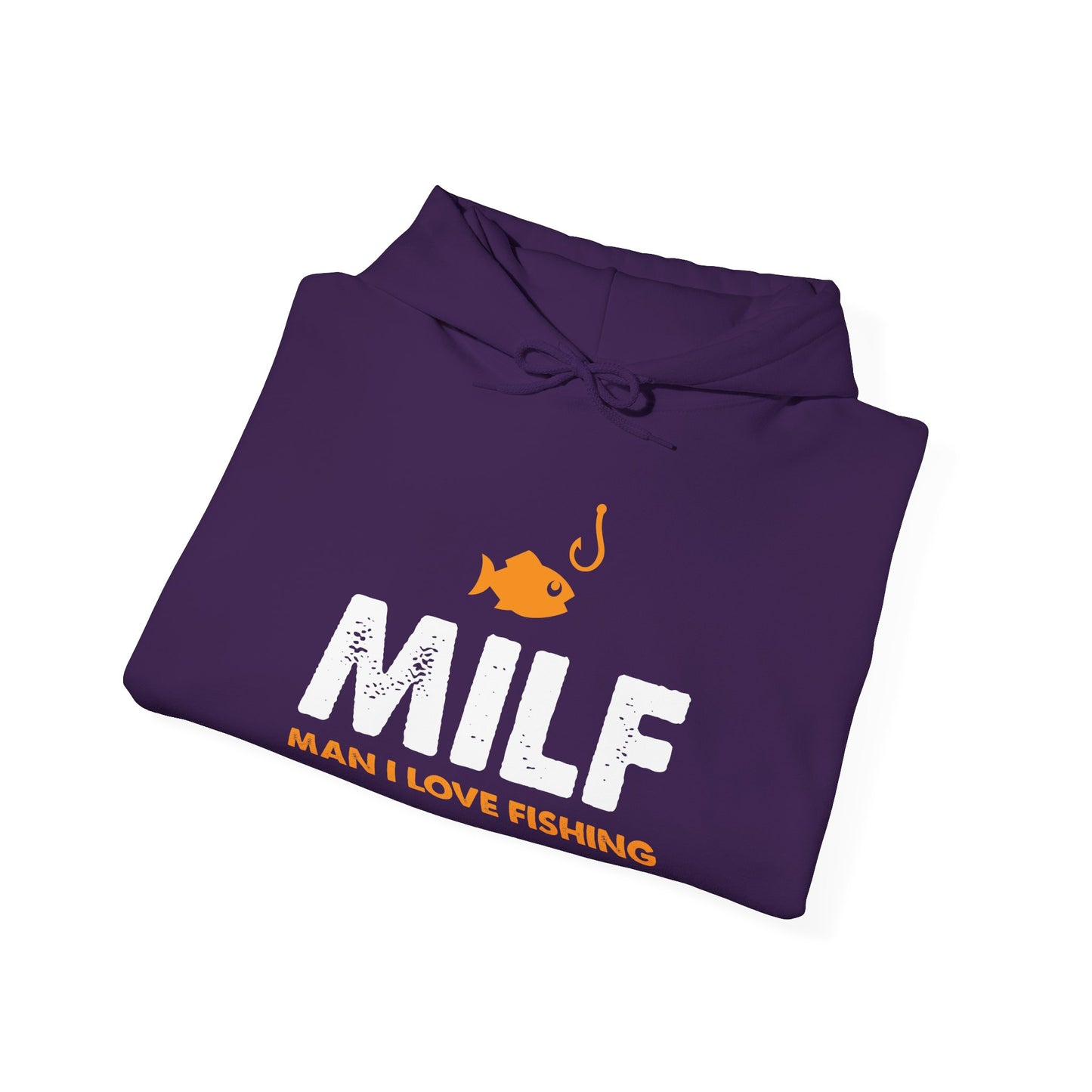 Man I love Fishing — Unisex Hooded Sweatshirt