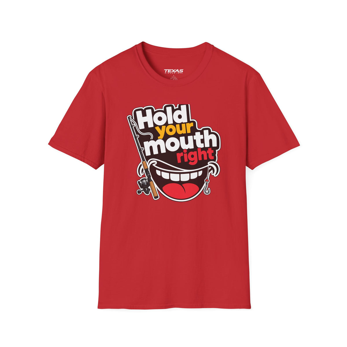 Hold Your Mouth Right — Unisex Cotton Tee