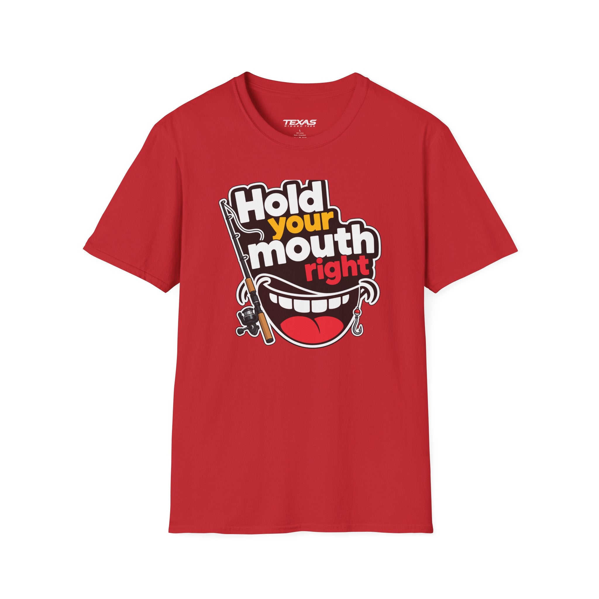 Hold Your Mouth Right — Unisex Cotton Tee