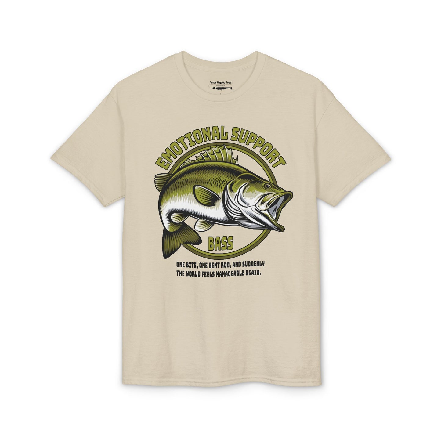 Emotional Support Bass — Unisex DryBlend® T-Shirt
