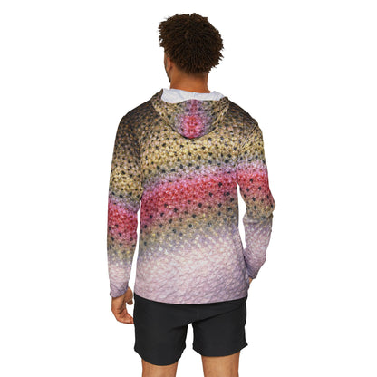 Rainbow Trout — Unisex Fishing Pullover Hoodie (SPF 50+)