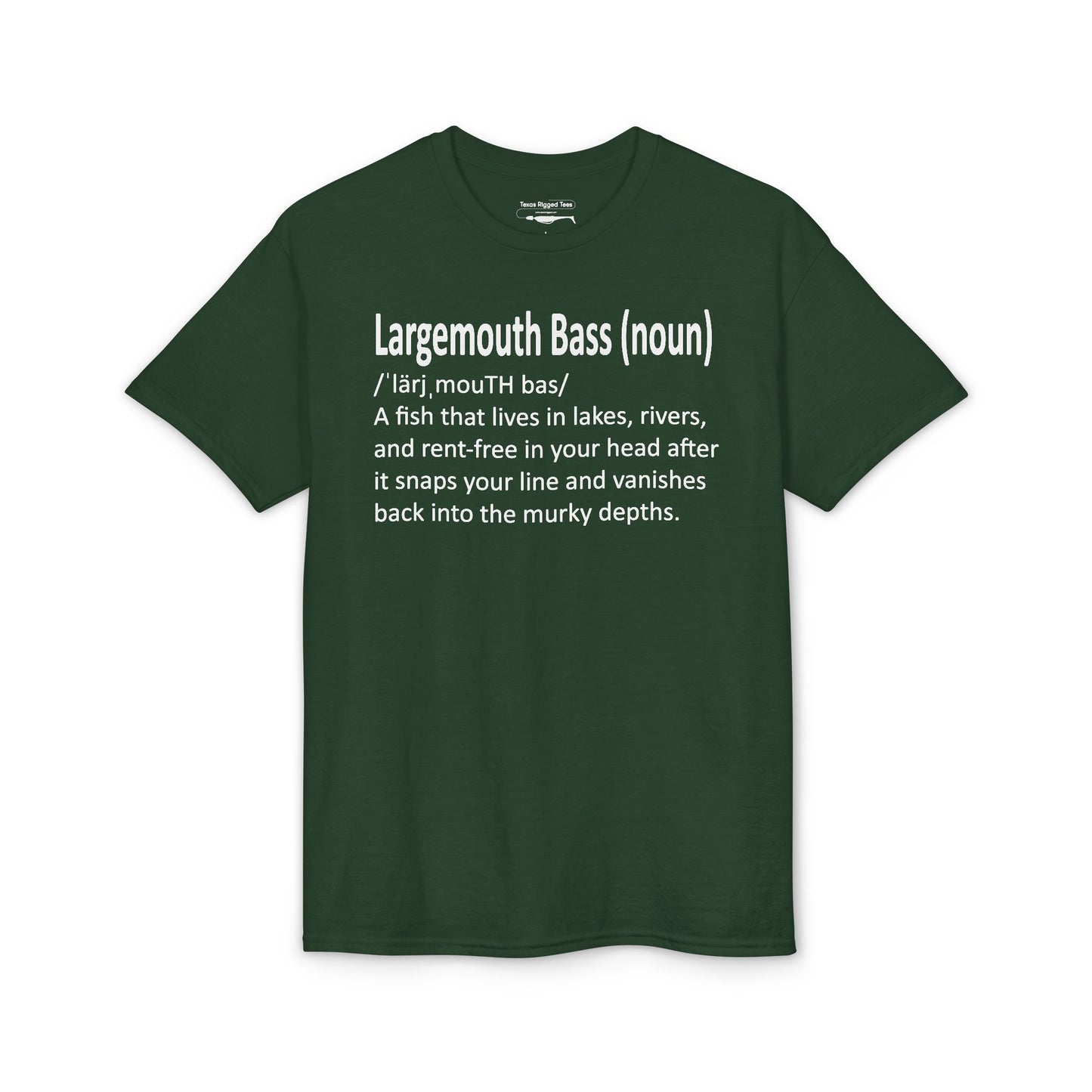 Largemouth Bass Defined — Unisex DryBlend® T-Shirt