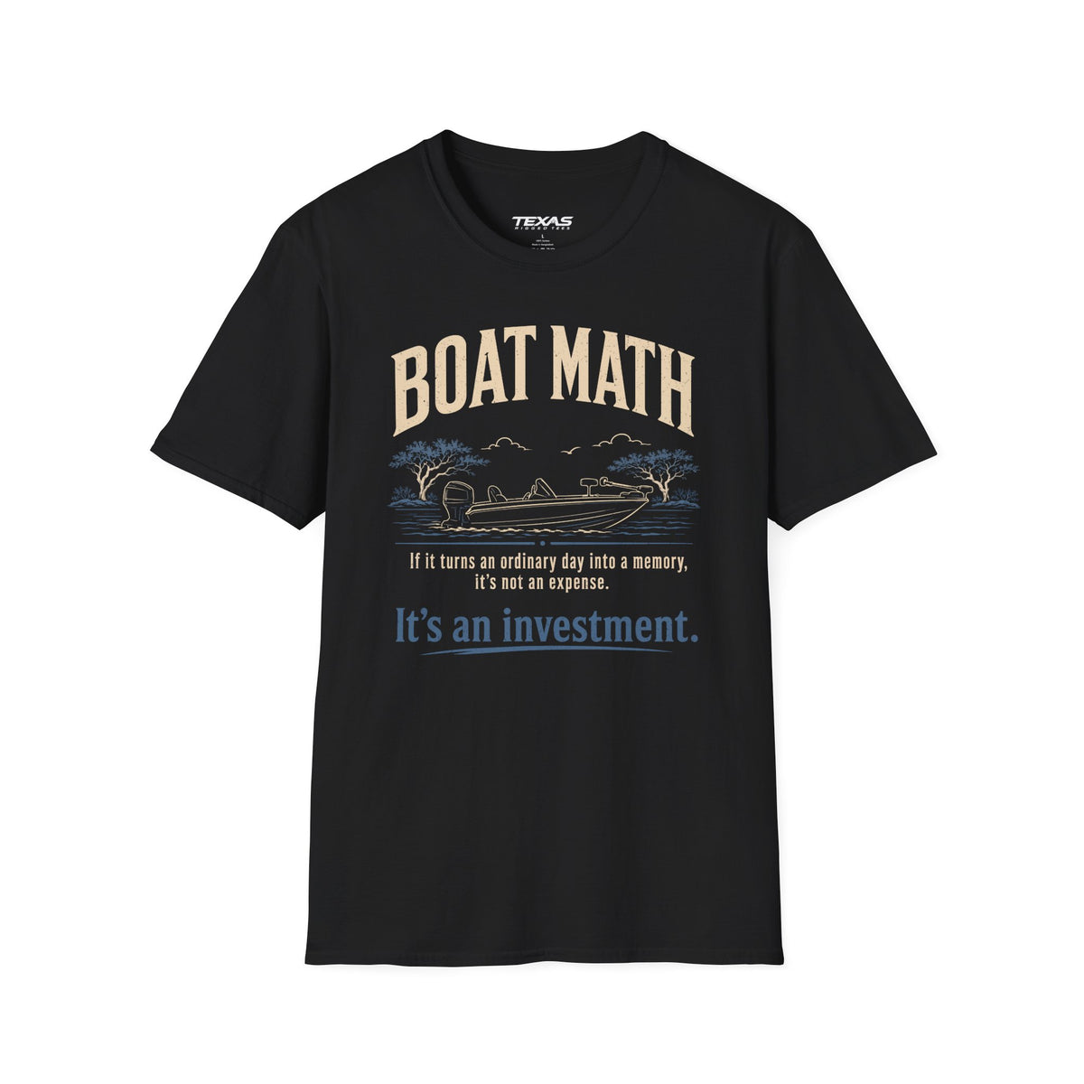Boat Math — Unisex Cotton Tee