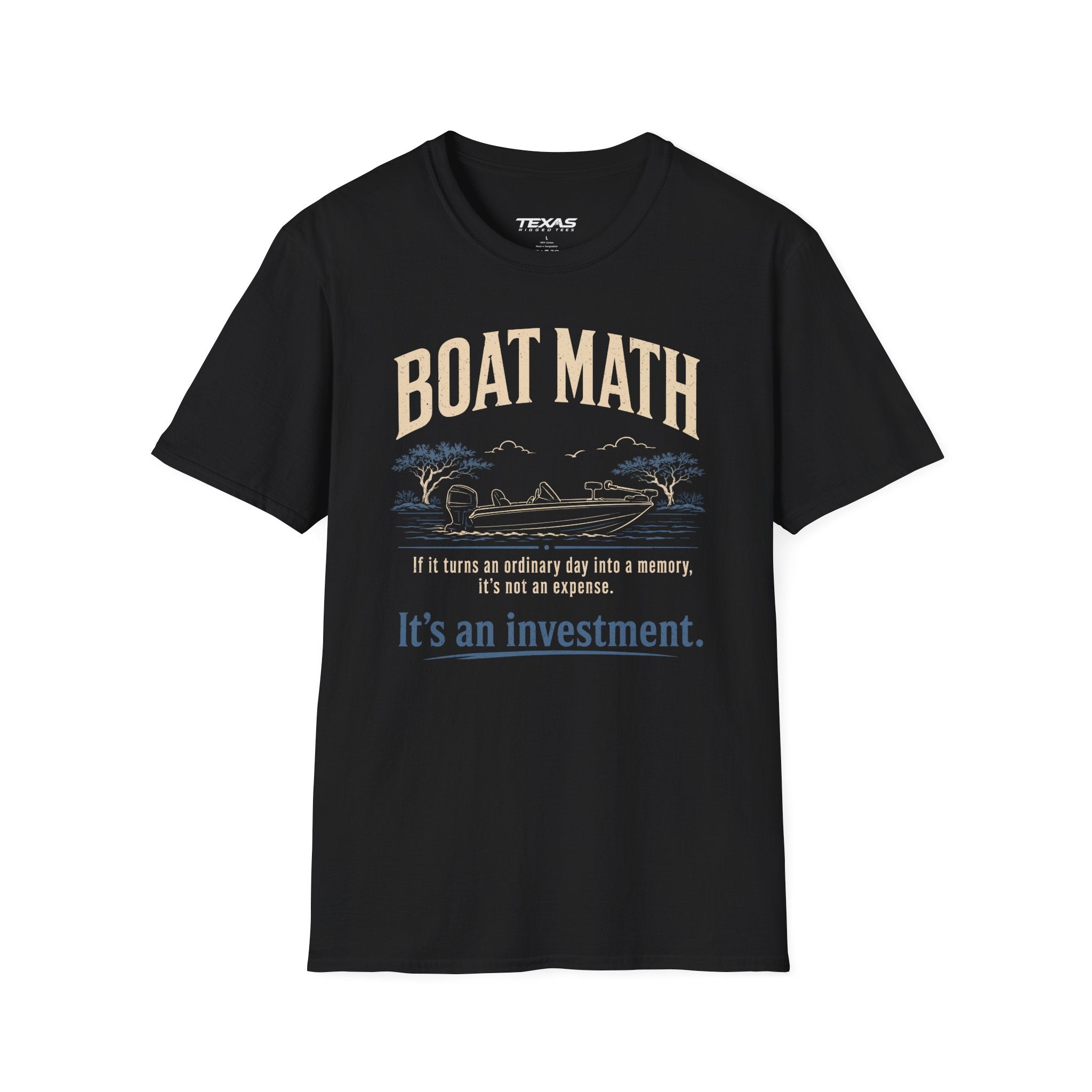 Boat Math — Unisex Cotton Tee