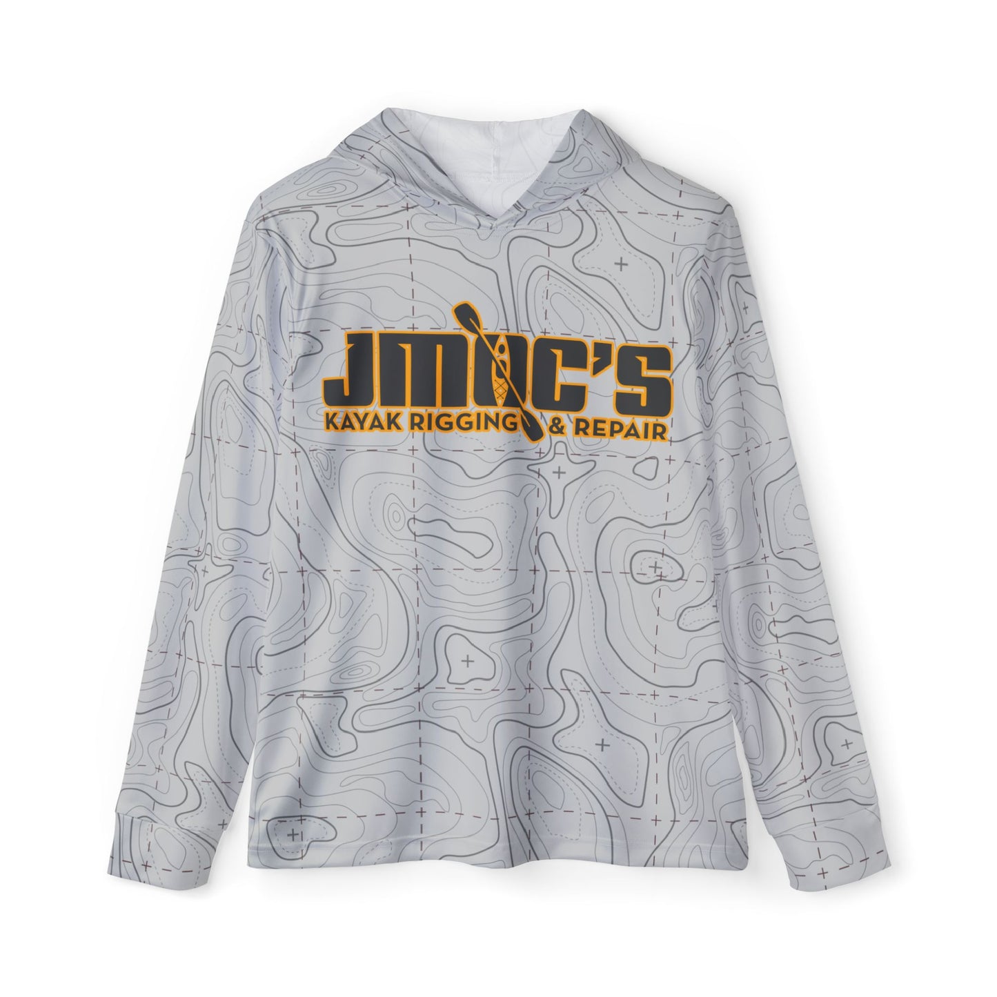 JR Mocaby Jersey Light Gray Contour Lines
