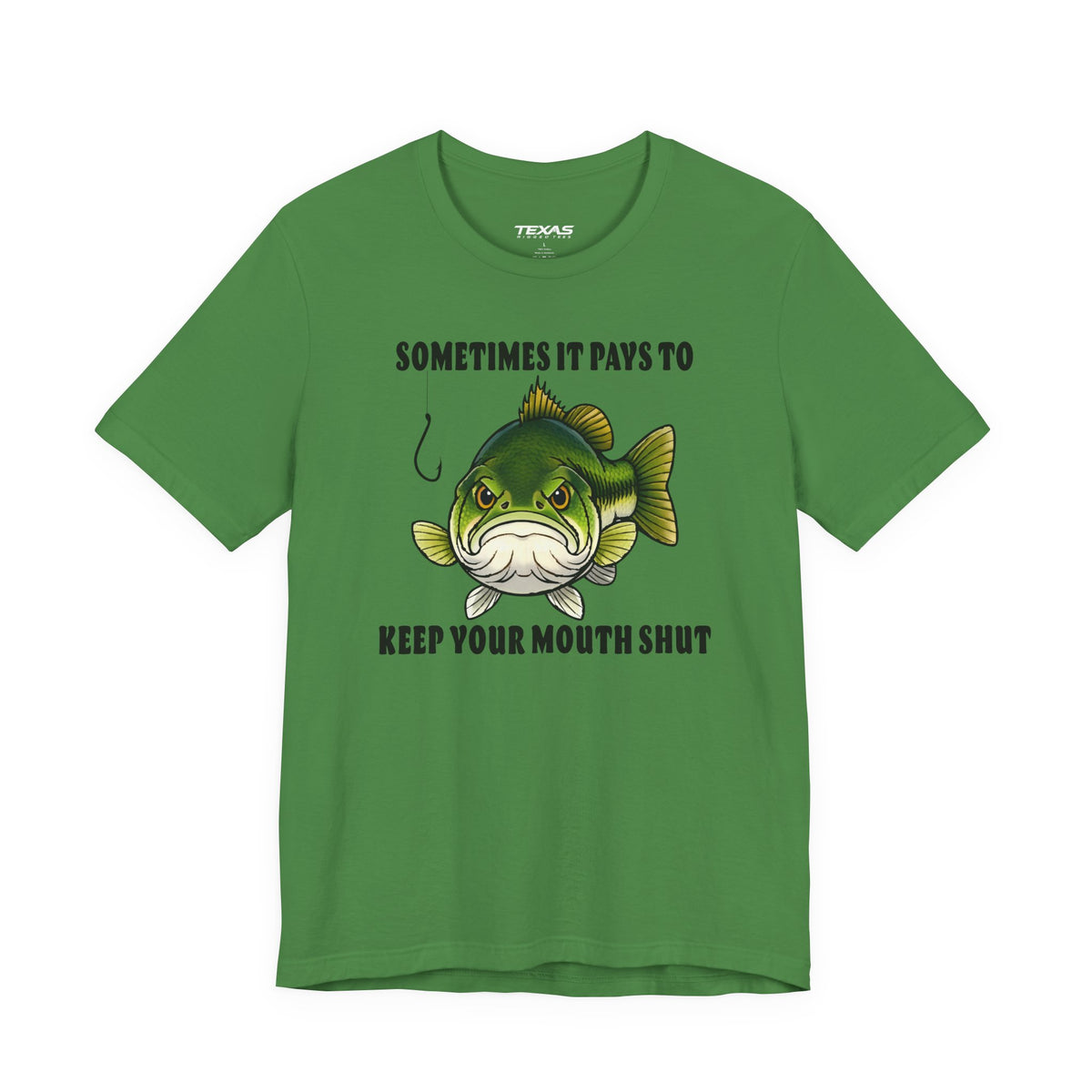 Sometimes It Pays to Keep Your Mouth Shut — Unisex Cotton Tee