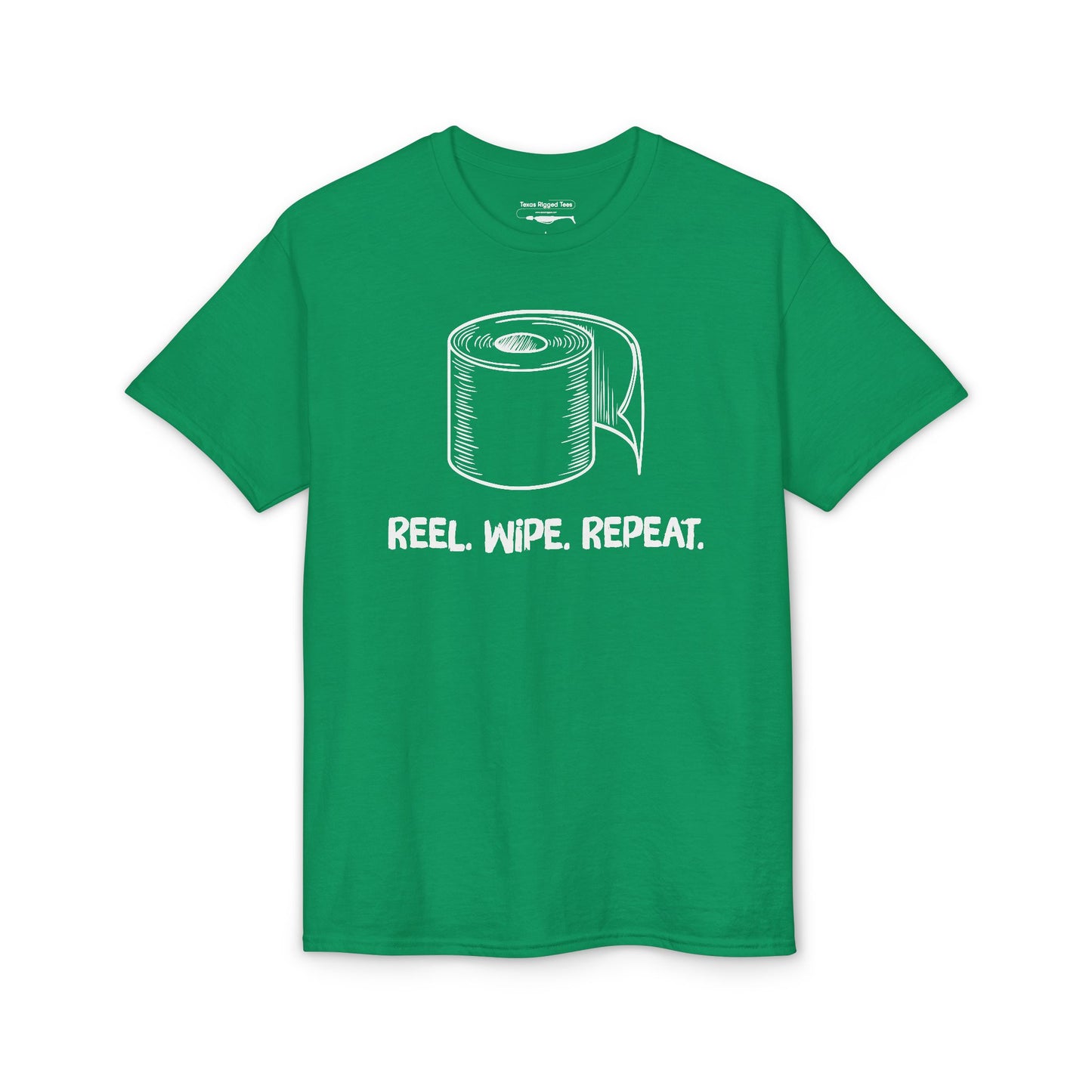 Reel. Wipe. Repeat. — Unisex DryBlend® T-Shirt