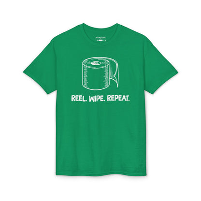 Reel. Wipe. Repeat. — Unisex DryBlend® T-Shirt