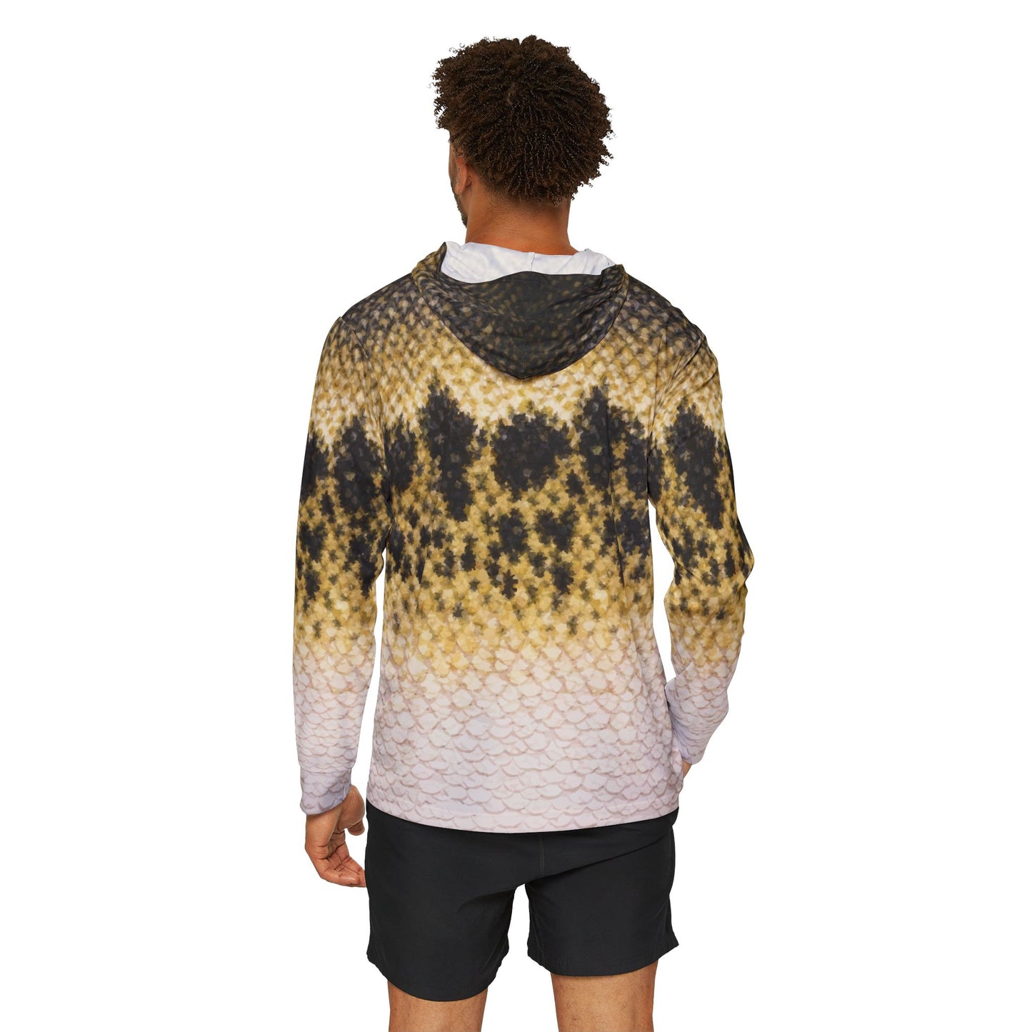 Largemouth Bass — Unisex Fishing Pullover Hoodie (SPF 50+)