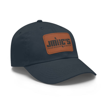 JMOC's Baseball Cap with Leather Patch (Rectangle)