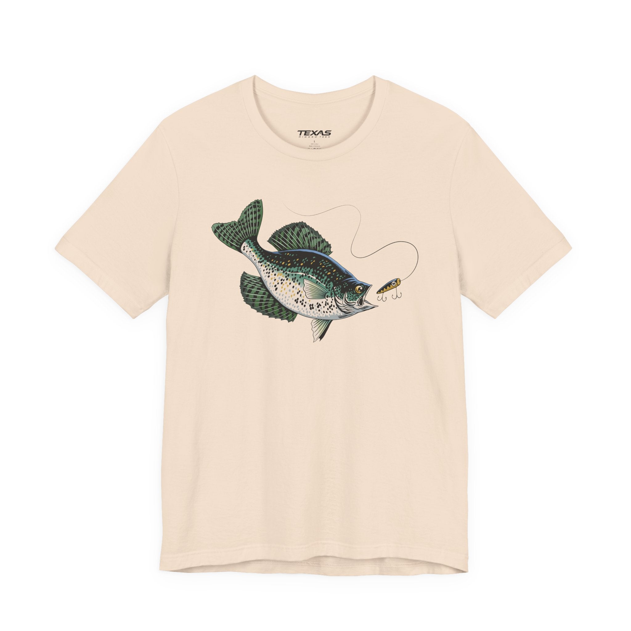 Crappie — Unisex Cotton Tee