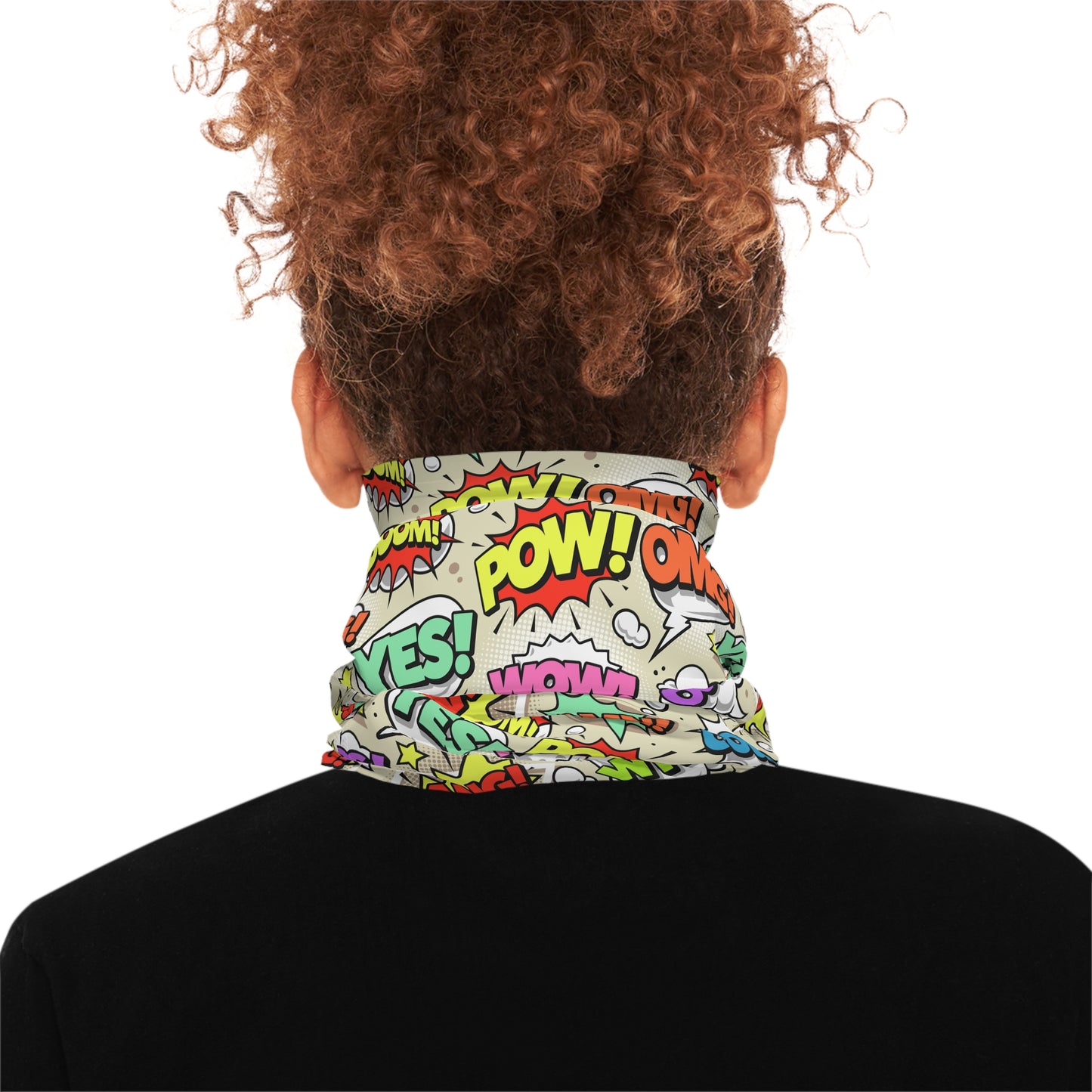 Comic Pop Art — Unisex Neck Gaiter (SPF 50+)