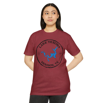 Lake Texoma — Unisex Cotton-Poly Blend T-Shirt