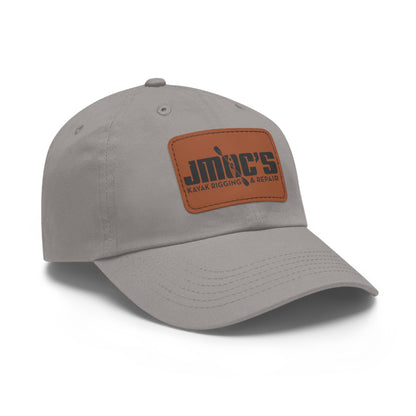 JMOC's Baseball Cap with Leather Patch (Rectangle)