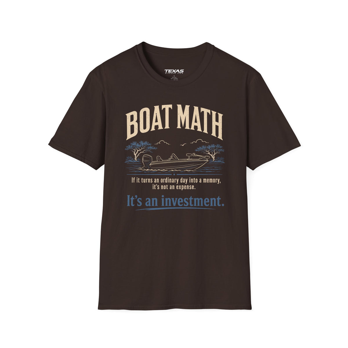 Boat Math — Unisex Cotton Tee