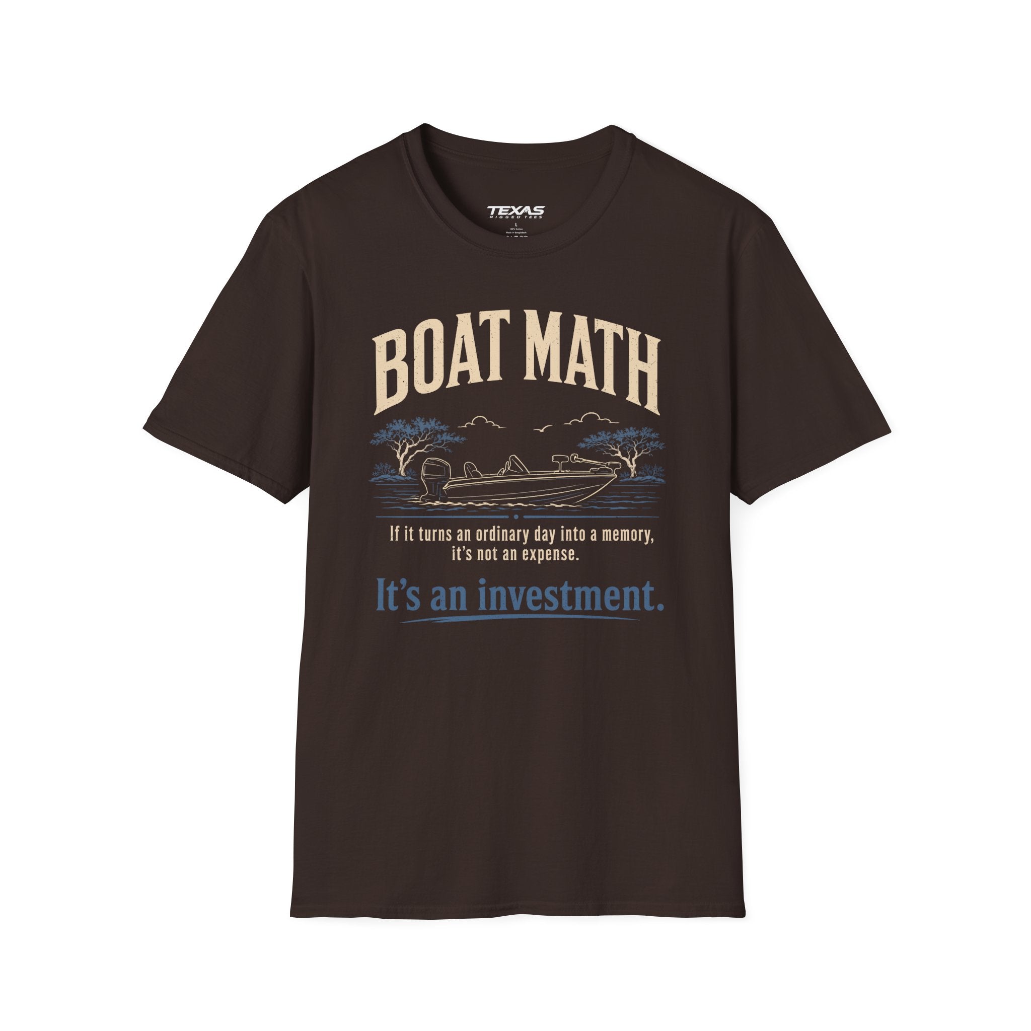 Boat Math — Unisex Cotton Tee