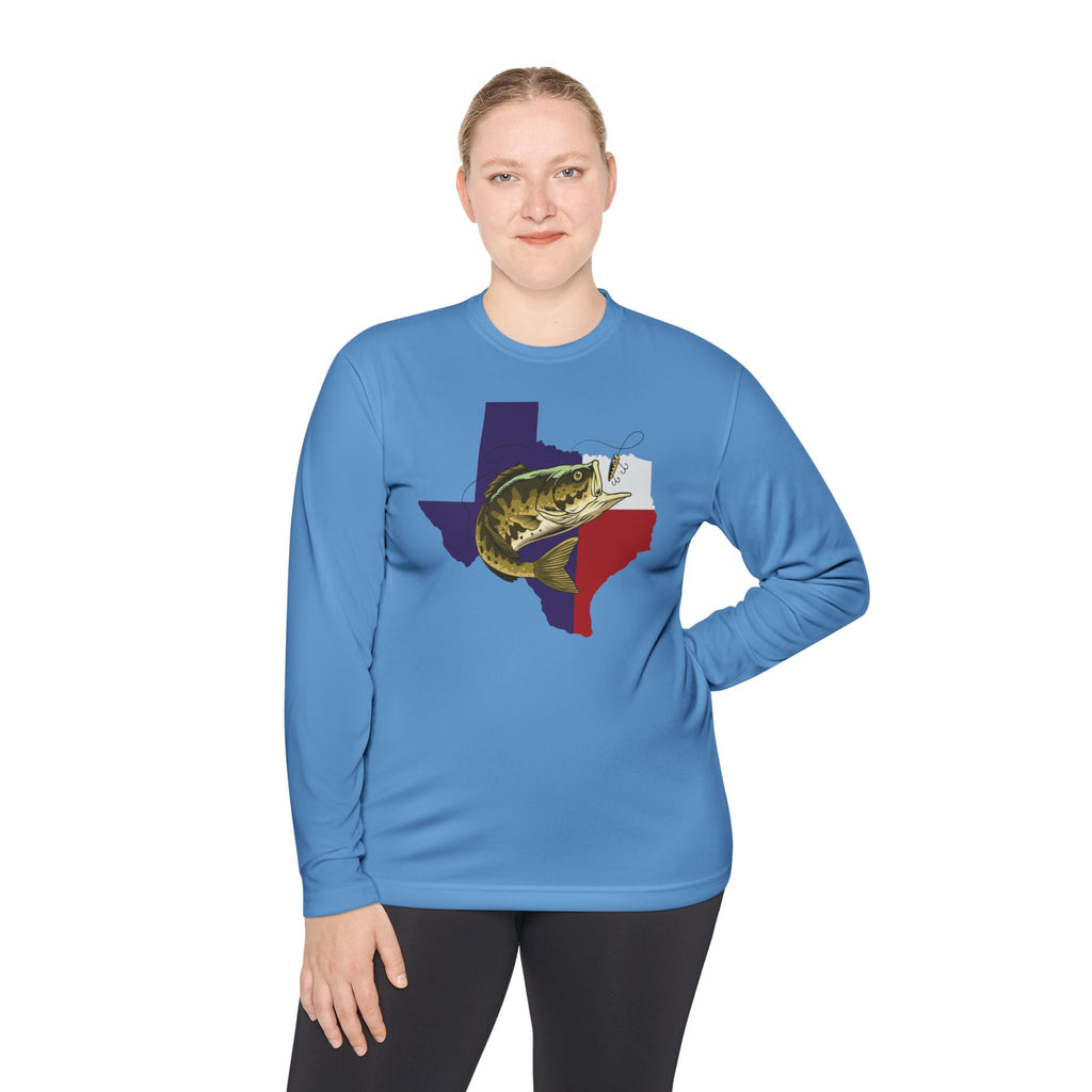 Texas Bass Fishing — Unisex Long Sleeve T-Shirt