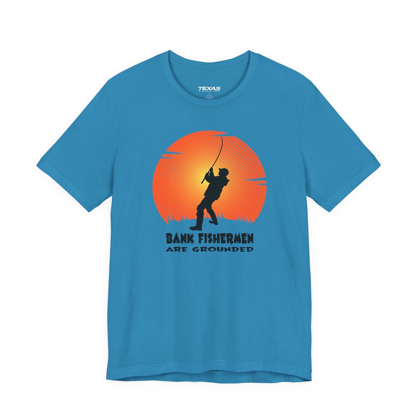 Bank Fishermen Are Grounded — Unisex Cotton Tee