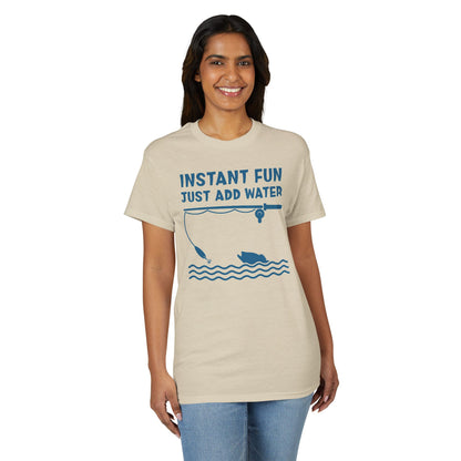 Instant Fun, Just Add Water — Unisex DryBlend® T-Shirt
