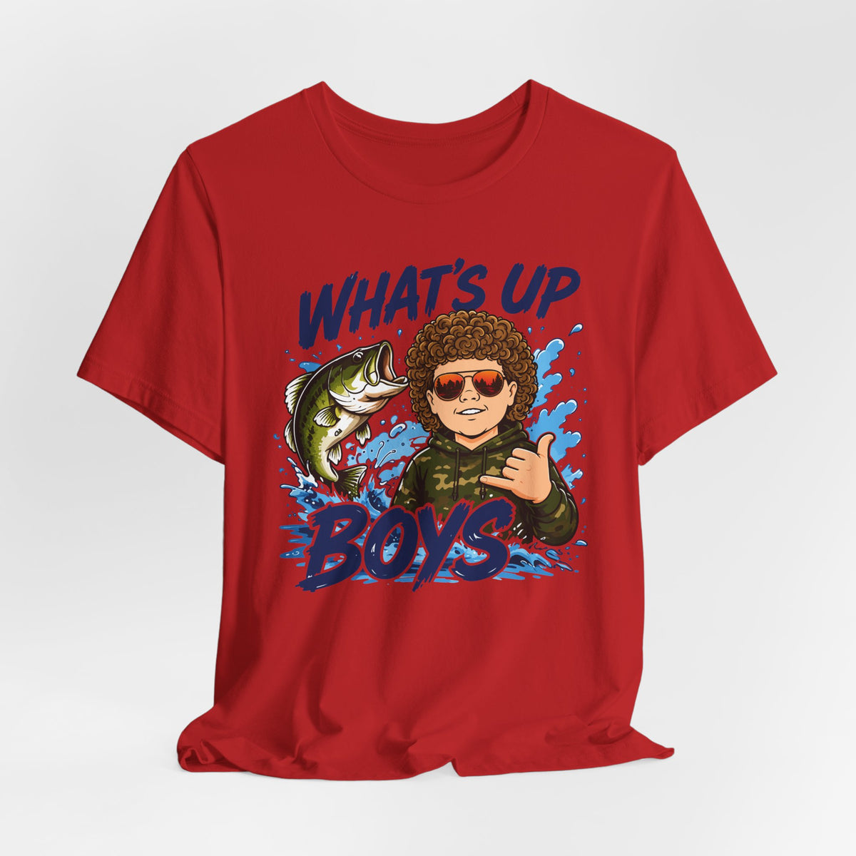 What’s Up Boys? Hang Loose — Unisex Cotton Tee
