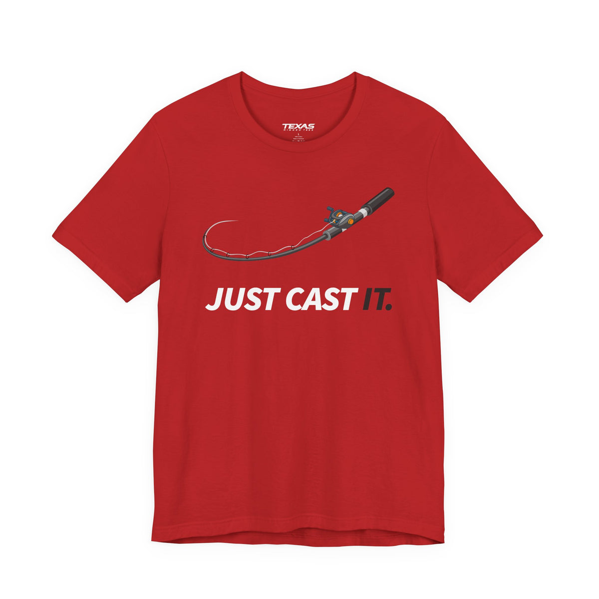 Just Cast It — Unisex Cotton Tee