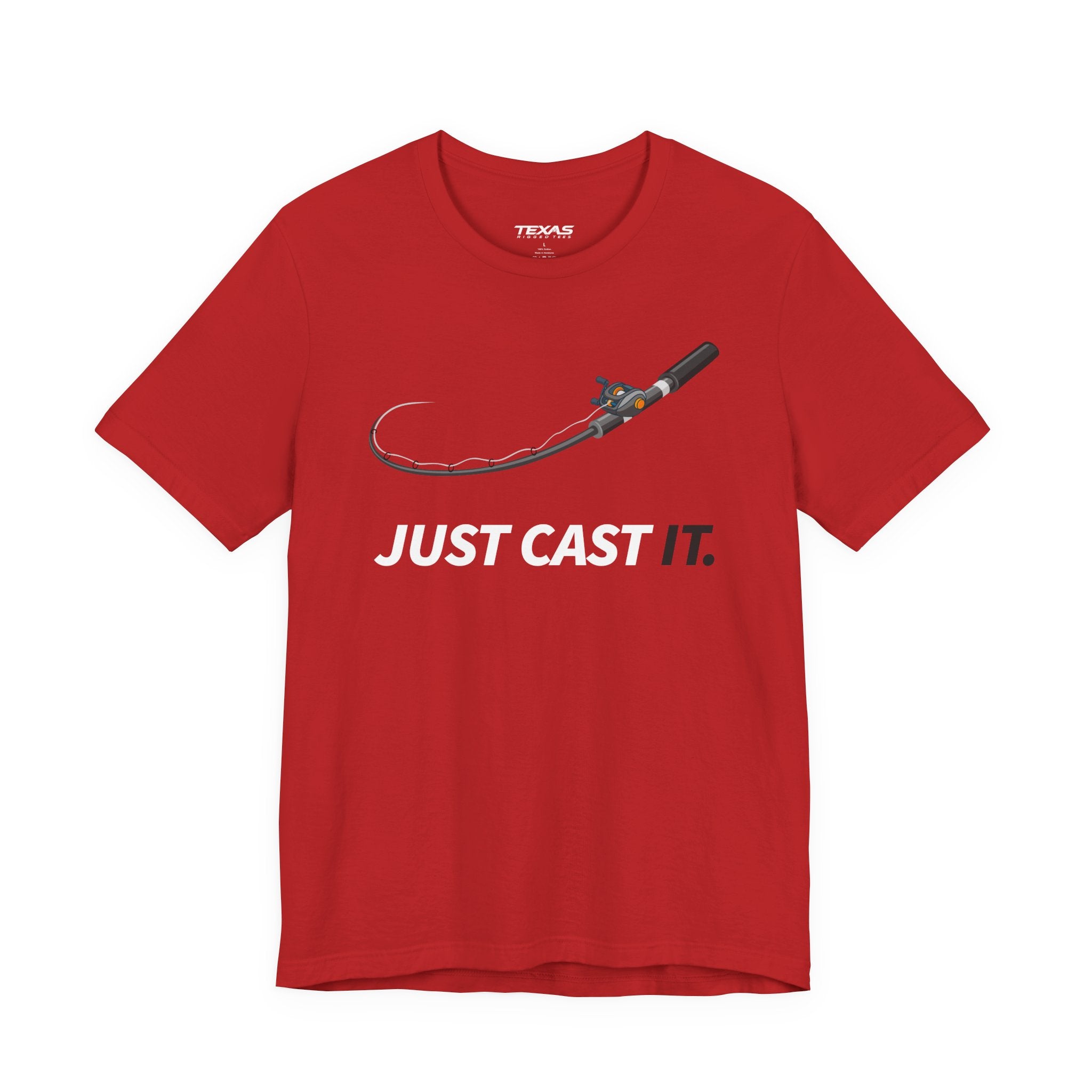 Just Cast It — Unisex Cotton Tee